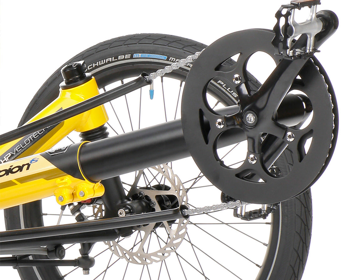 full suspension foldable trike scorpion fs 20 chaintubes