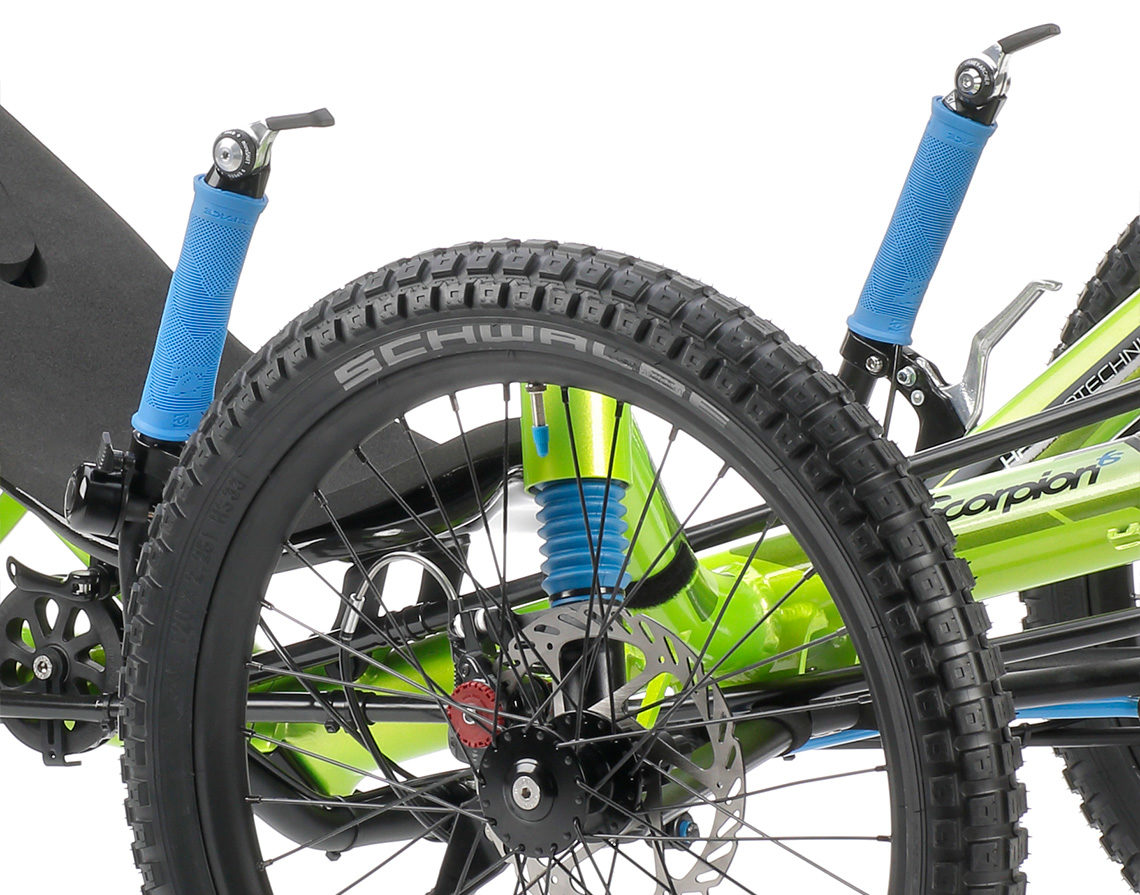 gelaende trike dreirad scorpion fs 26 enduro lenker