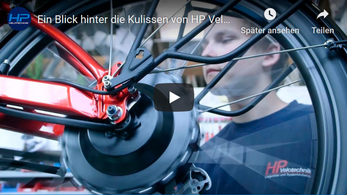 Video Exportpreis HP Velotechnik Blick hinter die Kulissen