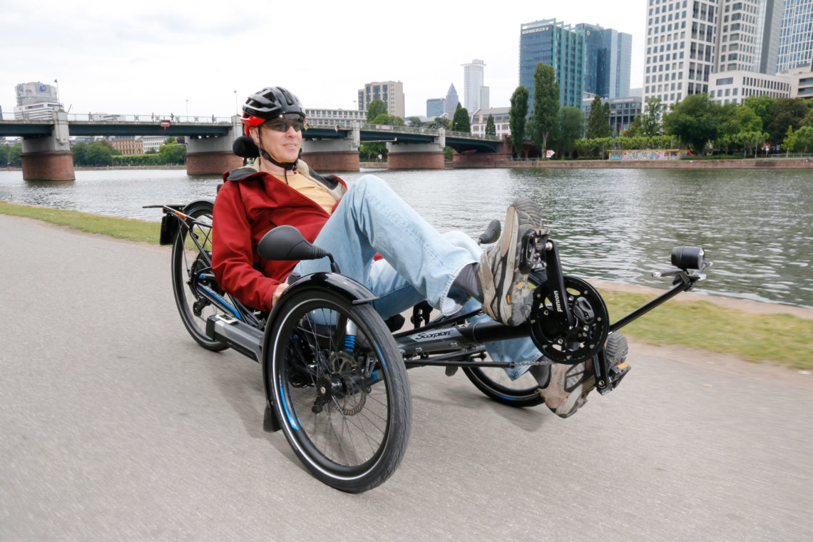 E-Trike HP Velotechnik Scorpion fs 26 S-Pedelec mit neodrives Z20 RS Motor