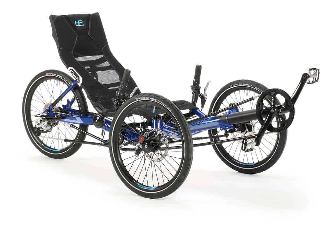 Faltbares Dreirad für Erwachsene Touren-Trike Gekko fx 20