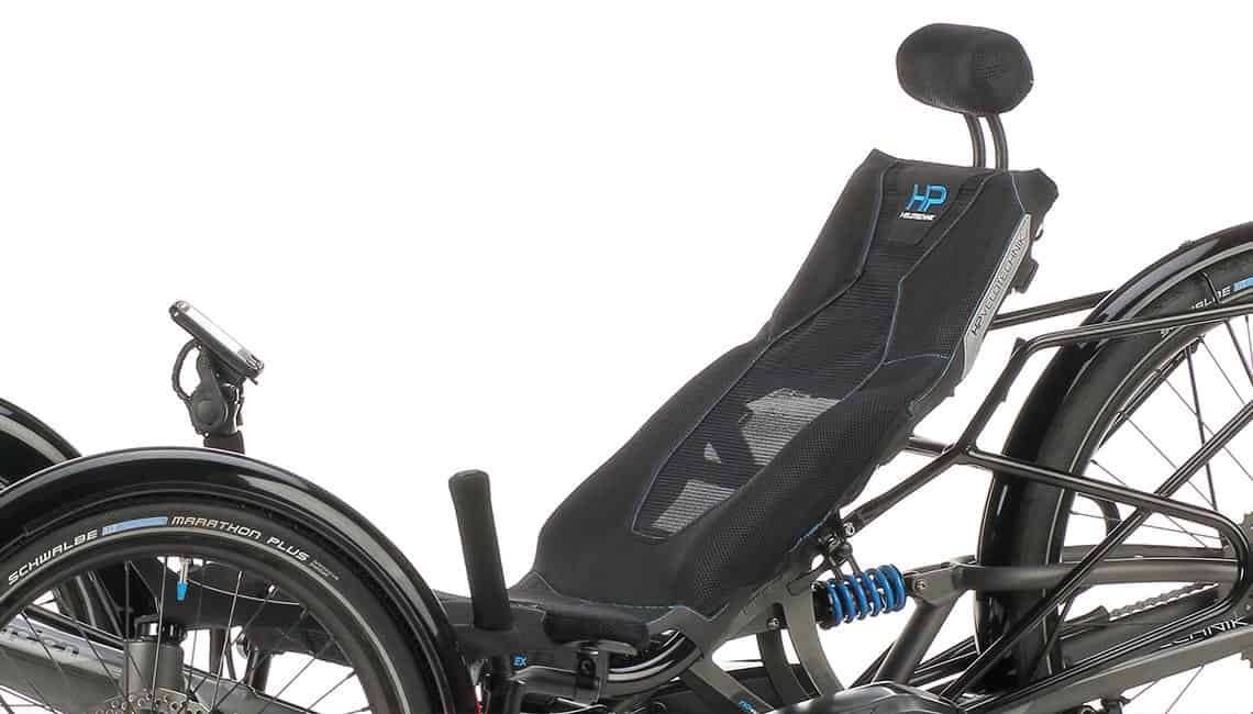 liegedreirad tadpole trike scorpion ergomesh netzsitz recumbent seat