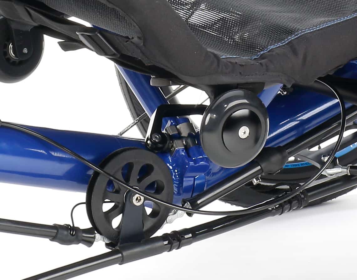 Detail Faltgelenk Folding Hinge Liege-Dreirad Recumbent Trike Serie Gekko