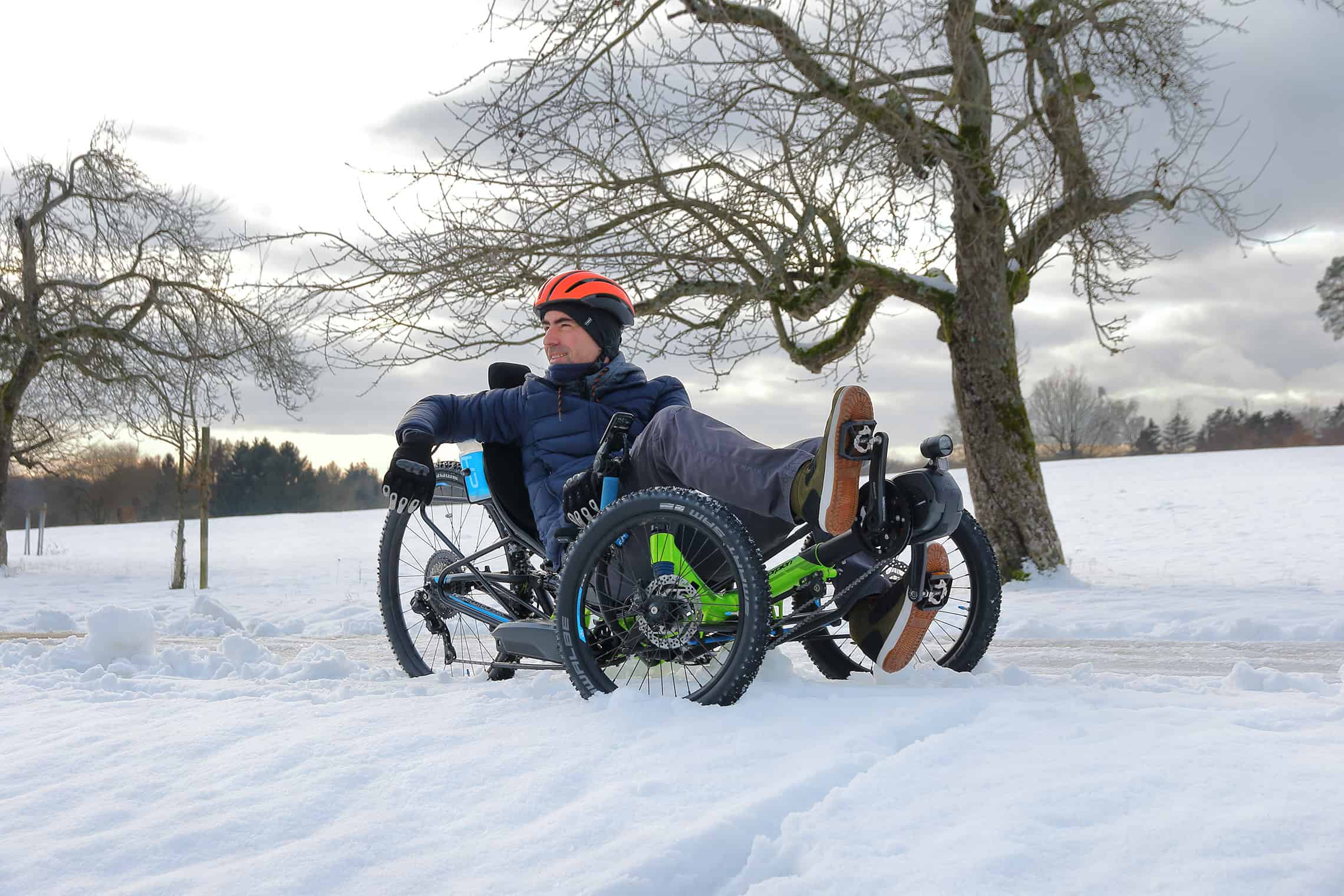 all terrain recumbent trike gelaende dreirad scorpion fs 26 enduro