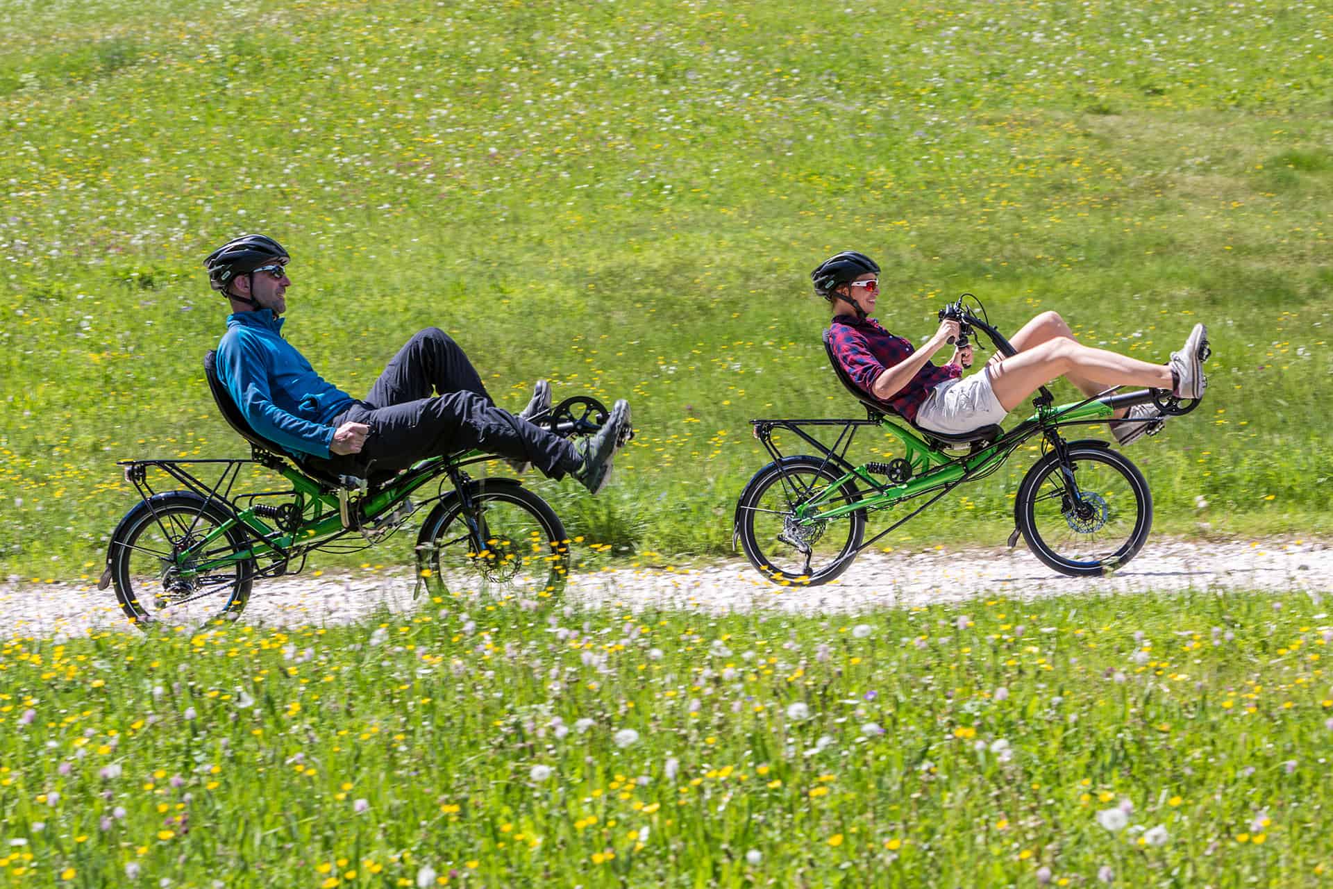 touring recumbent bicycle trekking-liegerad grasshopper fx